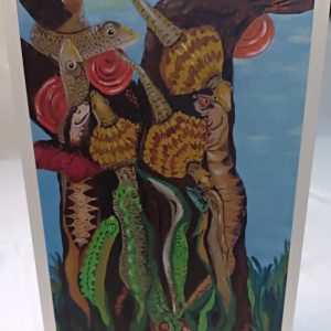 The Basking Tree A5 Greeting Card