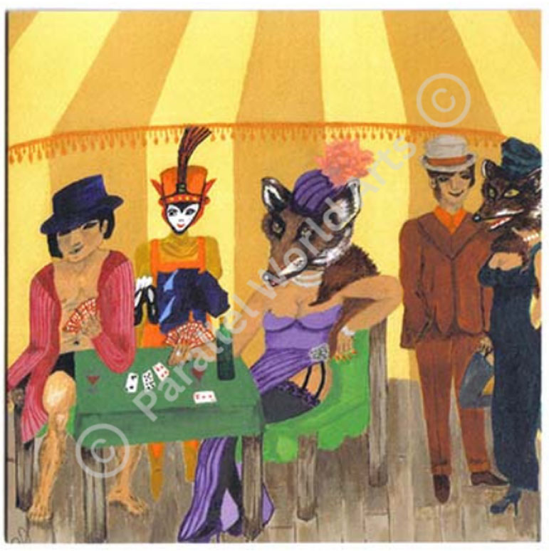 Giclée Fine Art Print - Strip Poker Queen
