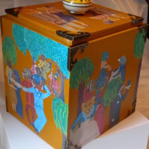 The Predator’s Ball wooden Treasure Box